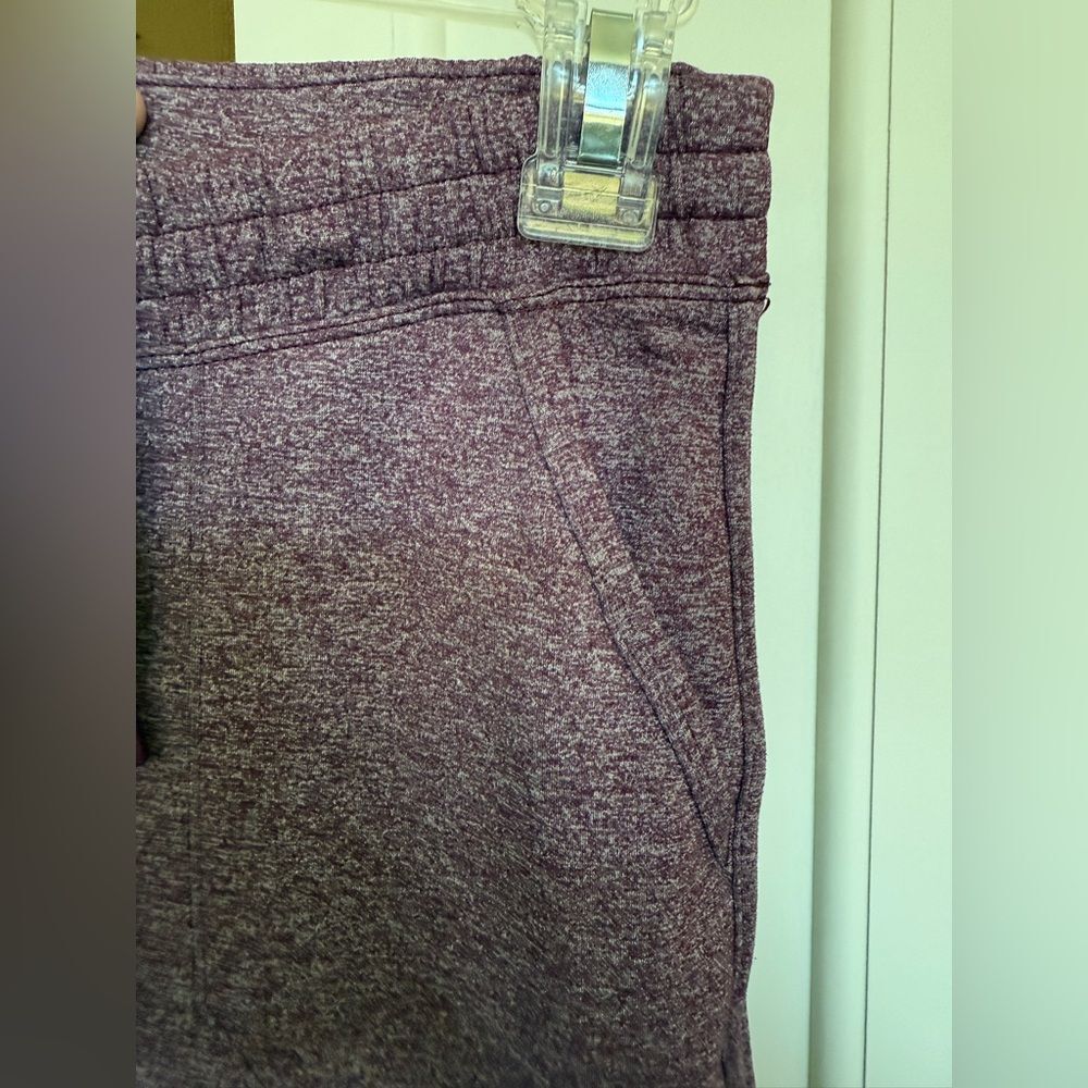 Lululemon Ivivva Girls Size 12 Heather Maroon Activewear Yoga Leggings. - Picture 4 of 9